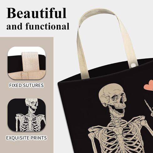 Car Trash Can, Cute Car Trash Bag, Hanging Car Organizer and Storage Bag, Trash Bin for Car Accessories, Vehicle, Travelling, Camping Cool Skull Heart in Kuwait