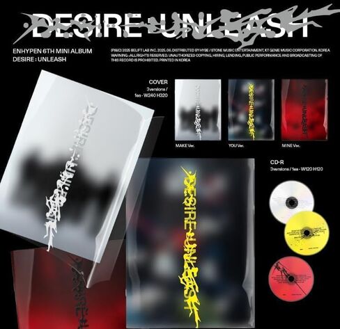 INSEYPEN DESING: unhereh 6th Mini Album Photobook إصدار (Mine + You + Make 3 ver) in Kuwait