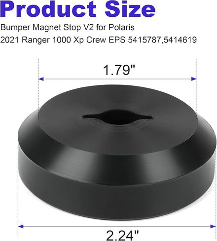 Bumper Magnet Stop V2 5415787,5414619 for Polaris 2021 Ranger 1000 XP Crew EPS (Compatible with Any Polaris PRO HD Winch with Rapid Rope Recovery) in Saudi Arabia