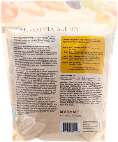 Roudybush California Blend for Birds Medium 10 Lbs (210MDCB) in Kuwait
