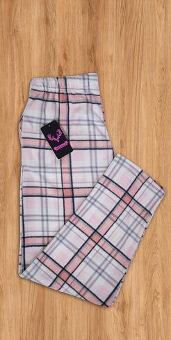Womens Polar Fleece Pajama Loungewear 1-Piece, Soft & Cozy Lightweight Pajama with Pockets, Durable Comfy Sleepwear in Kuwait