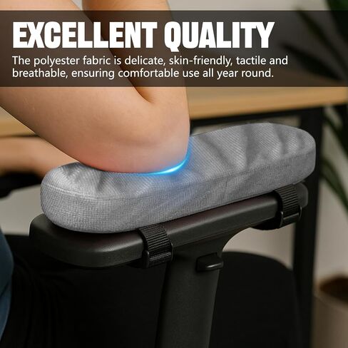 2PCS Car Seat Armrest Covers, Comfortable Auto Seat Elbow Support Cushion Pad, Soft Front Seat Chair Armrest Pads, Anti-Scratch Arm Rest Cover Protectors for Car Home Office (Pink) in Saudi Arabia