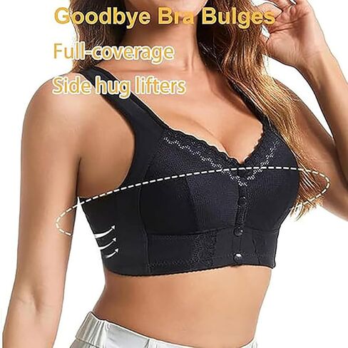 Evybliss Moona Bra for Senior, Moona Bra - Front Closure Breathable for Seniors in Saudi Arabia