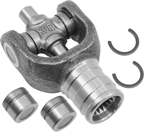 Caltric Front Drive Shaft Yoke with U-Joint Compatible with Yamaha Wolverine 350 4X4 Yfm350 1995-1999 in Saudi Arabia