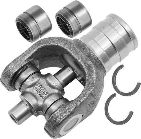 Caltric Front Drive Shaft Yoke with U-Joint Compatible with Yamaha Wolverine 350 4X4 Yfm350 1995-1999 in Saudi Arabia