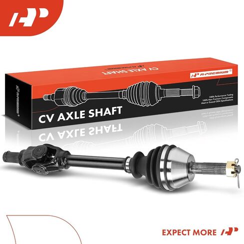 A-Premium Pair (2) Front CV Axle Shaft Assembly Compatible with Polaris Magnum 500, Magnum RMK 500, Sportsman 700, 2002, Driver and Passenger Side in Saudi Arabia