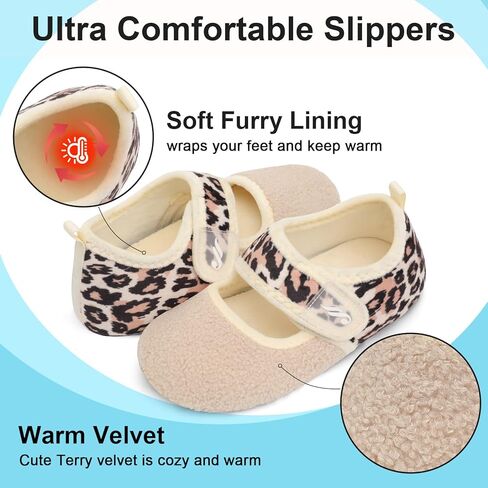 JIASUQI Womens Slippers Wide Diabetic Shoes for Men Adjustable House Shoes Indoor Outdoor Slippers in Kuwait