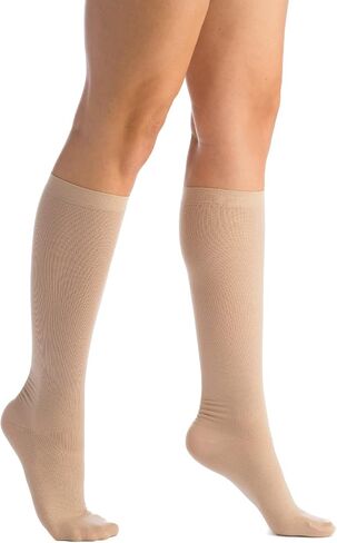 EvoNation Women’s Knee High 15-20 mmHg Graduated Compression Socks – Moderate Pressure Compression Garment in Saudi Arabia