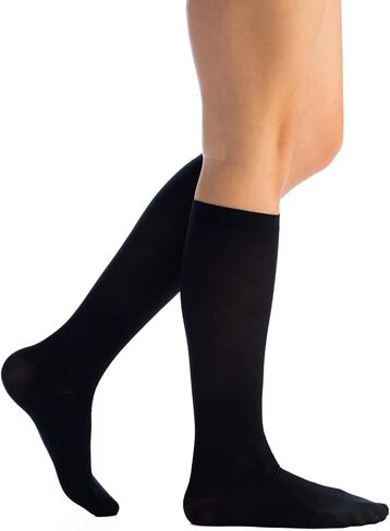 EvoNation Women’s Knee High 15-20 mmHg Graduated Compression Socks – Moderate Pressure Compression Garment in Saudi Arabia