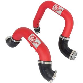aFe POWER BladeRunner 2-1/2 IN & 3 IN Aluminum Hot and Cold Charge Pipe Kit Red - #46-20264-R in Saudi Arabia