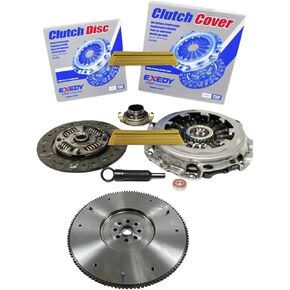 exedy clutch kit مع دولاب الموازنة الثقيلة EFT لعام 2002-2005 Subaru Impreza WRX EJ205 2.0T - مجموعة استبدال قابض OE كاملة من أجل تحسين الأداء والمتانة - مع ضمان 12 شهرًا للعلامة التجارية in Saudi Arabia