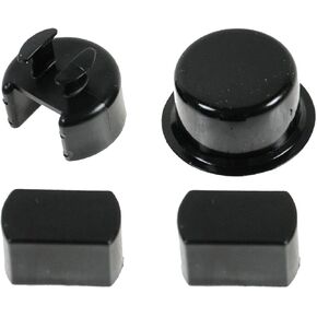 Tailgate Hinge Insert Set for Ranger for Explorer Sport Trac for Ram 3500/2500/1500 for F150 Heritage for F350/F250 SuperDuty for F350/F250HD/F250/F150 Left Right Rear 4pc Black in Saudi Arabia