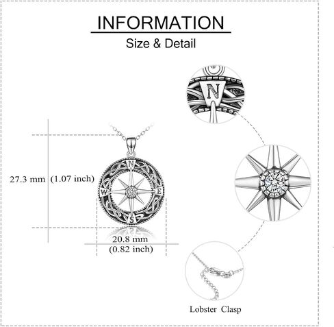 قلادة/أقراط Onefinity Compass قلادة سيلتيس سيلتيس سيلتيس سيلتي in Saudi Arabia