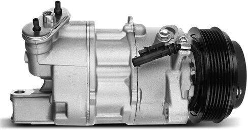 Compressor with Clutch V6 for Cadillac for ATS 2013-2015 for CTS 2014-2015 12V Pag 46-Oil Type 4.33-Pulley Distance(in) 6pc 23382051 22799362 in Saudi Arabia
