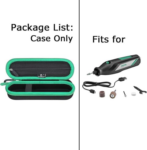Hard Storage Case for 7350-5 Cordless Rotary Tool - Travel Case for Cordless Rotary Tool Kit(Only Case) in Saudi Arabia
