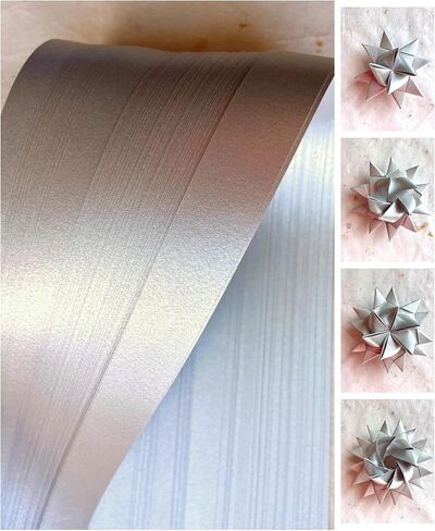 Metallics~ Froebel Star Paper (3/4 inch, Red Satin (50 strips)) in Kuwait