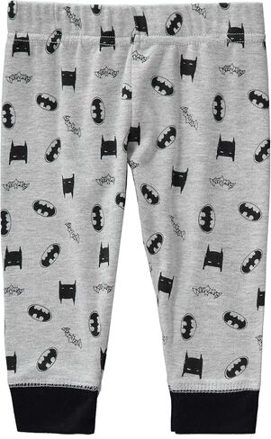 Batman 3 Piece Infant Boys Long Sleeve Bodysuit with Pullon Pants and Matching shoes in Saudi Arabia