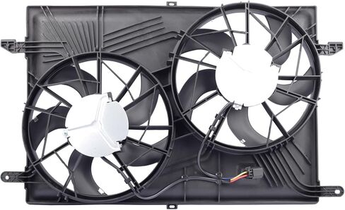 Radiator Cooling Fan Compatible with 2007 2008 2009 2010 2011 2012 2013 2014 2015 Edge MKX, Radiator Fan Replacement for 621392 7T4Z8C607A CT4Z8C607B in Kuwait