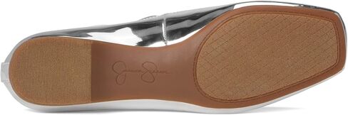 Jessica Simpson Women's Mandalaye Ballet Flat, Black Blossom Burst, 6.5 in Saudi Arabia