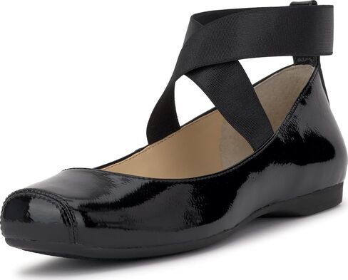 Jessica Simpson Women's Mandalaye Ballet Flat, Black Blossom Burst, 6.5 in Kuwait