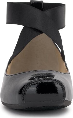 Jessica Simpson Women's Mandalaye Ballet Flat, Black Blossom Burst, 6.5 in Kuwait