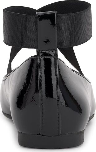 Jessica Simpson Women's Mandalaye Ballet Flat, Black Blossom Burst, 6.5 in Kuwait
