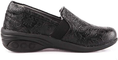 Therafit Annie Women's Slip Resistant Leather Slip On - for Plantar Fasciitis/Foot Pain in Saudi Arabia