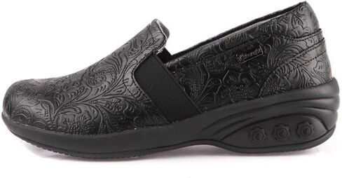 Therafit Annie Women's Slip Resistant Leather Slip On - for Plantar Fasciitis/Foot Pain in Saudi Arabia