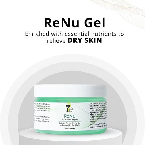 7Weleness MyoLift Renu هلام موصل لـ Microcurrent ، هلام موصل Microcurrent Renu للجلد الجاف للوجه (16 أوقية / 473 مل) in Saudi Arabia
