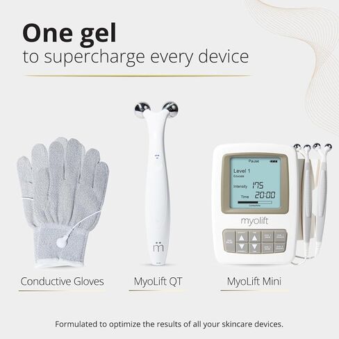 7Weleness MyoLift Renu هلام موصل لـ Microcurrent ، هلام موصل Microcurrent Renu للجلد الجاف للوجه (16 أوقية / 473 مل) in Saudi Arabia