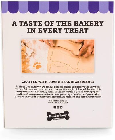 Three Dog Bakery Blueberry PieLick'n Crunch 13oz (Regular Stock Product 6/case) in Saudi Arabia