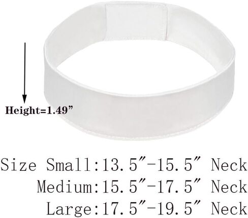 Clergy Collar for Men Roman Collar Full White Collar for Clergy Pastor Collars in Saudi Arabia