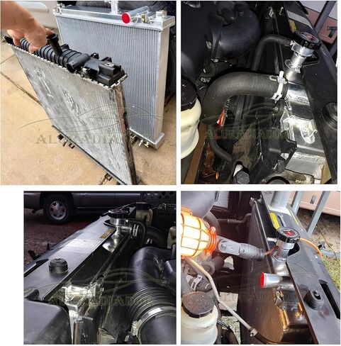 3 صف من الألومنيوم المبرد لعام 2004-2015 Nissan Armada Titan Cube 2004-2010 Infiniti QX56 5.6L V8 Radiators in Kuwait