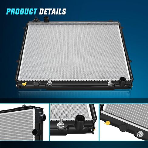 Nilight Radiator for Toyota Sequoia 2001 2002 2003 2004 2005 2006 2007, Tundra 4.7L V8 2004-2006 in Saudi Arabia
