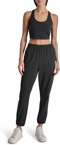 DKNY Women's Wide Leg Adjustable Waistcord Cargo Pant in Saudi Arabia