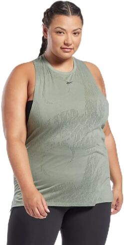 Reebok Womens Plus Litness Running Tank Top in Kuwait