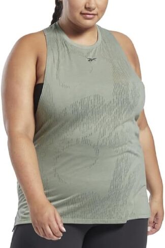 Reebok Womens Plus Litness Running Tank Top in Kuwait