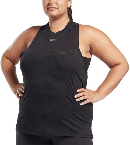 Reebok Womens Plus Litness Running Tank Top in Kuwait
