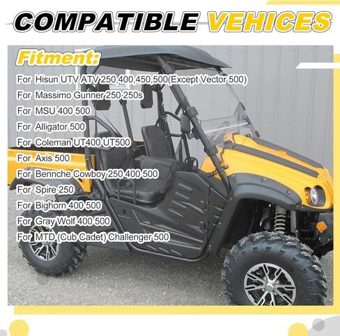 شرارة سد وقبعة سلكية لـ Hisun UTV 250 400 450 500 Massimo Gunner 250 MSU 400 500 COLEMAN UT400 UT500 AXIS Bennche Cowboy Spire Bighorn 250 450 500 in Kuwait