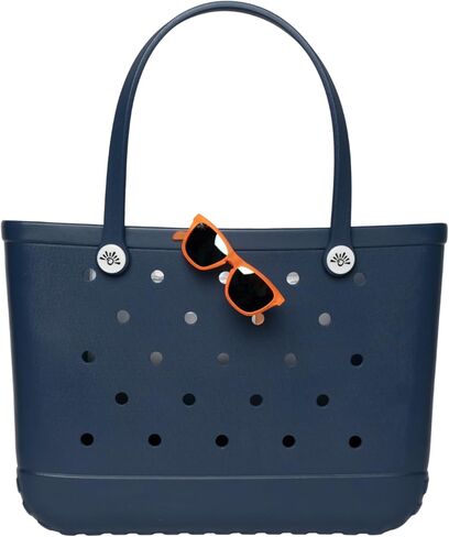 Sunnies Beach Bag - Large Tote Bag for Beach, Pool, & Travel - Lightweight, Waterproof, & Easy-to-Clean - Stylish Summer Bag in Saudi Arabia
