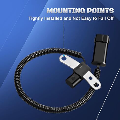 56027865AB Crankshaft Position Sensor Compatible with 1997-2004 Jeep Wrangler TJ Cherokee & Dodge Dakota 1997 1998 1999 2000 2001 2002 2003 2004 Replaces 56041819AA, 56027867AB, 56027865, PC169 in Saudi Arabia