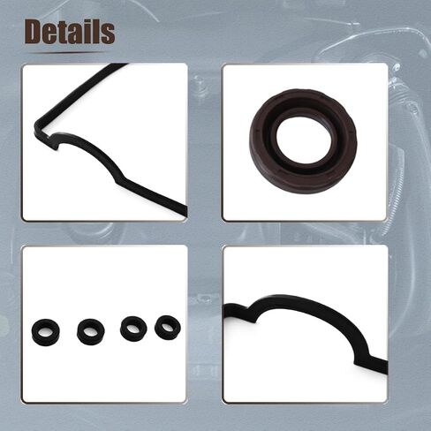 Valve Cover Gasket VS50440R Compatible with Toyota Corolla Celica 1993-1997 Compatible with GEO PRIZM 1993-1997 1.6L 4AFE 1.8L 7AFE in Saudi Arabia
