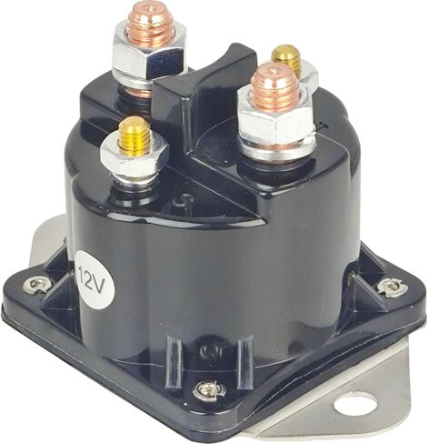 12V Winch Solenoid Relay 72631 28396 Compatible with Warn Heavy Duty XD9000 XD9000i XD XCi 9.5ti M6000 M8000 M8000S VR 8000 10000 12000 16.5ti-S 440262 546-033 15-400 SAZ4201GL (4 Pack) in Saudi Arabia