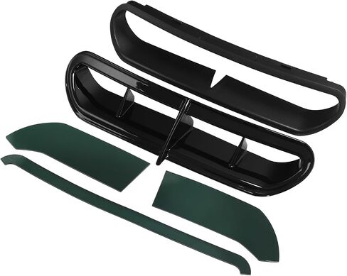 TCT-MOTORPARTS Black Batwing Inner Fairing Air Vent Fit For Harley Electra Glide Street Glide & Trike fairing 2014-2024 in Saudi Arabia