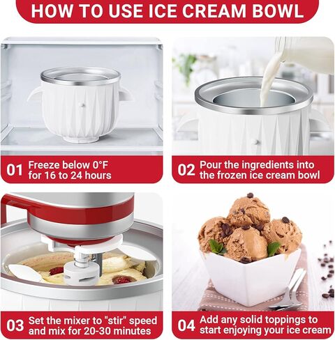 مرفق ثلج حلاق من GVODE لخلاط حامل KitchenAid، وآلة ثلج مخروطية الثلج مع شفرات خشنة ورقيقة، و8 قوالب مكعبات ثلج، وإكسسوارات ومرفقات مساعدة المطبخ in Kuwait