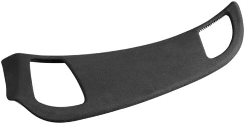 CNINBA13 ملصقات داخلية للسيارة من جلد الغزال من جلد الغزال غطاء ديكور لوحة تغطية لشيفروليه كورفيت C7 2014-2019 ، رمادي داكن in Kuwait