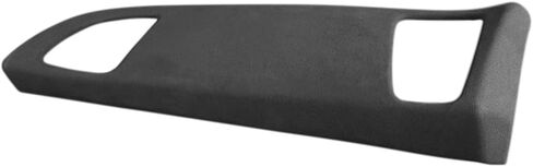 CNINBA13 ملصقات داخلية للسيارة من جلد الغزال من جلد الغزال غطاء ديكور لوحة تغطية لشيفروليه كورفيت C7 2014-2019 ، رمادي داكن in Kuwait