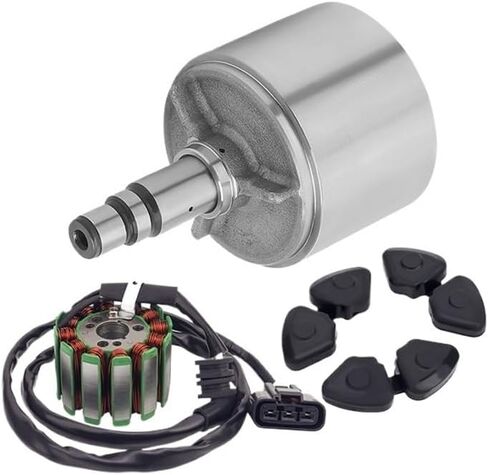 قم بملف الثابت والأسطوانة المغناطيسية للمحرك والمطاط لـ YMH FZ8 FZ8-N Faze 800 FZ8-S RN25 FZ1-N FAZE FZ1-S ABS RN16 أجزاء (مجموعة واحدة) in Saudi Arabia