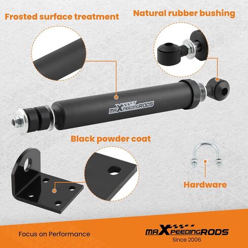 maXpeedingrods Steering Stabilizer For Ford F250 F350 Super Duty 4WD 1999-2004 For Ford Excursion 4WD 2000-2005 in Saudi Arabia