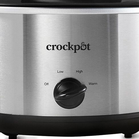 Crock-Pot 3 Quarts Manual Design Series Slow Cooker with 3 Manual Heat Settings Cooks Meals for 3 Plus People with Removable Stoneware Bowl, Copper in Kuwait